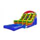 Aldult  Outdoor Rental Inflatable Large Water Slides With Bouncy