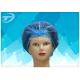 Non - Woven Disposable Surgical Caps / Mob Cap Waterproof For Industrial