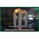 Clear Inflatable Tent Commerical Inflatable Money Booth Safe Oxford Cloth With Led Light