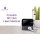 Tattoo Removal Q Switched Nd Yag Laser 1 To 6Hz Frequency 220V / 110V Voltage