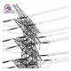 Pylon Electric Transmission Tower Double Circuit Q345b 4 Legged