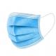 Blue Color 3 Ply Disposable Face Mask , Skin Friendly Dust Protection Mask