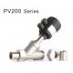 PV200 Series 2 / 2 Way Angle Seat Valve for Medium up to + 180℃ DN15 ~ 65