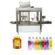 Color Touch Screen Oil Bottle Filling Machine , 500kg Automatic Oil Filling Machine