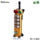 Telecontrol 8 single steps radio remote control station system F24-8S transmitter