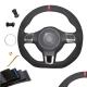 Custom Personalized Steering Wheel Cover for Volkswagen Golf 6 GTI Thread Color Options