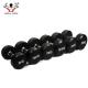 Fixed Weight Round Rubber Coated Dumbbells High Safety For Weight Lifting
