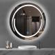 Modern Waterproof Round Illuminated Bathroom Mirror Smart Decorative Wall OEM ODM
