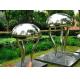 Custom Size Garden Landscape Stainless Steel Sculpture Animal Jellyfish Sculpture