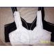 Nylon / Cotton Fashion Anti-Static Breathable Adults Front Closure Sports Bra For Summer