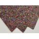 Party Decoration Thick Glitter Paper , Sparkle Handcraft Glitter Paper Craft