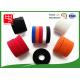 Colored Hook And Loop Tape Nylon / Polyester Material 500 Meters