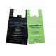 Printed HDPE / LDPE / LLDPE Plastic Shopping Bag With Die Cut Handles