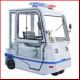 Seated Electric Powered Tractor Trailer 6000kg Brushless Forward And Backward