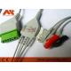 12 Pin Patient Monitor Cables 3 Lead Clip Cable Ecg Nihon Kohden