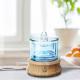 Solid Wood Glass Essential Oil Ultrasonic Air Humidifier Aroma Diffuser