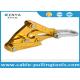 Transmission Line Stringing Tools Aluminum Self Gripping Clamps For Zebra Conductor