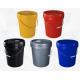 Food Grade Polyethylene 5 Gallon Plastic Buckets White Pail OEM ODM