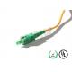 2mm SC / APC Single Mode Fiber Jumpers , Pigtail Fiber Optic Cable for CATV