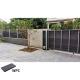 Commercial WPC Panel Board Wood Plastic Composite Board Gates Lightweight