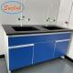Durable Laboratory Work Benches Alkali Resistant With PP Sink And Faucet