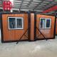 Steel Customized Windproof Waterproof Modular Expandable Tiny 20ft Prefab Container House