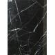 Black Marquina Nero Marquina Gloss Marble Floor Tiles Frost Resistance