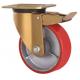 4 Inch Swivel Casters With Brake Polypropylene Material 100mm