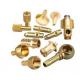 Customized Copper / Gold Plating CNC Shell Parts Polishing Surface Processing