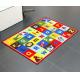 Custom Comfortable Children Educational Play Mat Nylon Mat With Printing Numbers