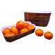 Folding Food Packing Boxes , Waterproof Cardboard Boxes For Fruits CMYK Printing