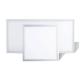 85-265V LED Panel Light with PF >0.95, White and Silver Frame Cover, 110-120lm/W, Remote Control