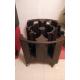 Premium Brown Plastic Adjustable Dish Cart | Plate Caddy