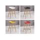 Color Optional Solid Wood Counter Stools , Beech Restaurant Bar Stools
