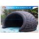 Flame Retardant Black Nylon Inflatable Air Tent Inflatable Helmet Tunnel for