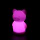 Soft Baby Sleep Animal Shaped Night Lights Various Color Changes Teddy Bear Promotes