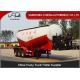 45 cbm Bulk Cement Tanker Trailer For Powder Transport Carbon Steel