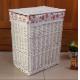 Wicker laundry basket willow laundry basket water cleaning round square customized dimension manufacturer