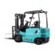 LCD Instrument Forklift Lift Truck Battery Powered Steering Axle 2500Kg Loading Capacity