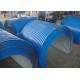 Color Precoated Steel Conveyor Belt Covers Material Transportation