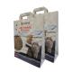5kg 10kg Kraft Paper Bags For Cat Little Animal Food Customized Size