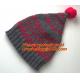 New High Fashion Soft Chunky Acrylic Cable Knitted Multicolor Beanie, Newest Style Crochet