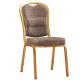 YLX-6077 Golden Aluminium/Steel Oil Painting Tube Banquet Dining Chair for Hotel