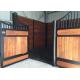 Modular Metal Horse Stalls With Latches And Boarding For Pre Built Horse Barns