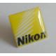 Nikon style customed size enamel lapel pin badge