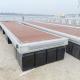 Buoyancy 480-600kgs LLDPE Floating Dock With EPS Foam Customized
