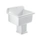 Washroom Mop Tub Ceramic Glazed Sanitary Ware Floorstanding