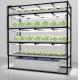 Customized 45cm Layer Height Hydroponic Lettuce Rack For Growing Crops