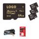 CE ROHS FCC UKCA Car Memory Card 128gb 64gb 32gb Sd Card For Car Radio