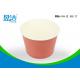 Bulk Double Sides Cute Paper Ice Cream Cups PE Coated Water Insulating Large Size